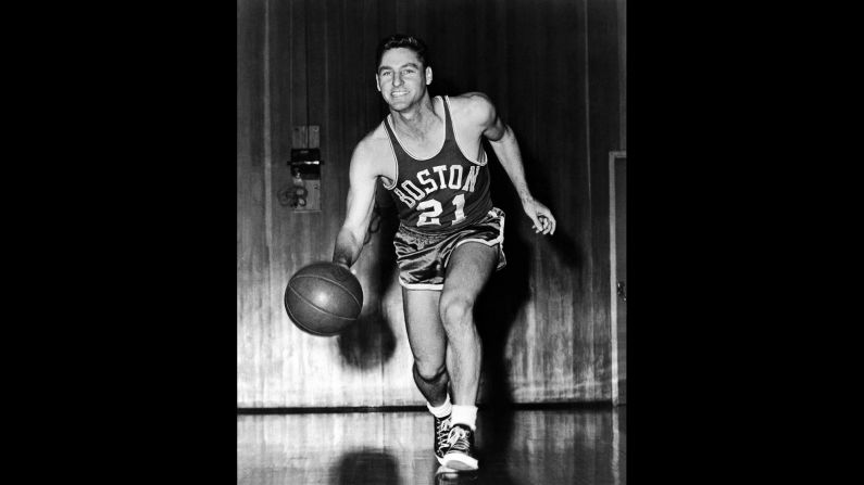 Basketball Hall of Famer <a href="index.php?page=&url=http%3A%2F%2Fwww.cnn.com%2F2013%2F10%2F25%2Fus%2Fbasketball-bill-sharman-dies%2Findex.html" target="_blank">Bill Sharman</a> -- who won four NBA titles as a player, one as a head coach and five in his club's front office -- died October 25 in southern California, his former teams said. He was 87.