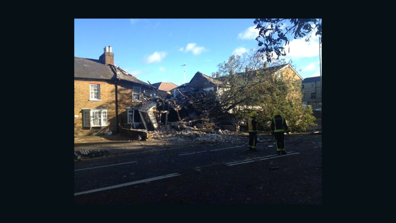 London Fire Brigade: A tree collapsed causing a gas main to rupture & led to a possible gas explosion in Hounslow.