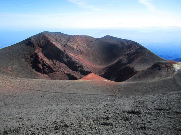 Etna is Europe's tallest and most active volcano. Rather than a single crater, its peak has several. Some spots are more active than others.