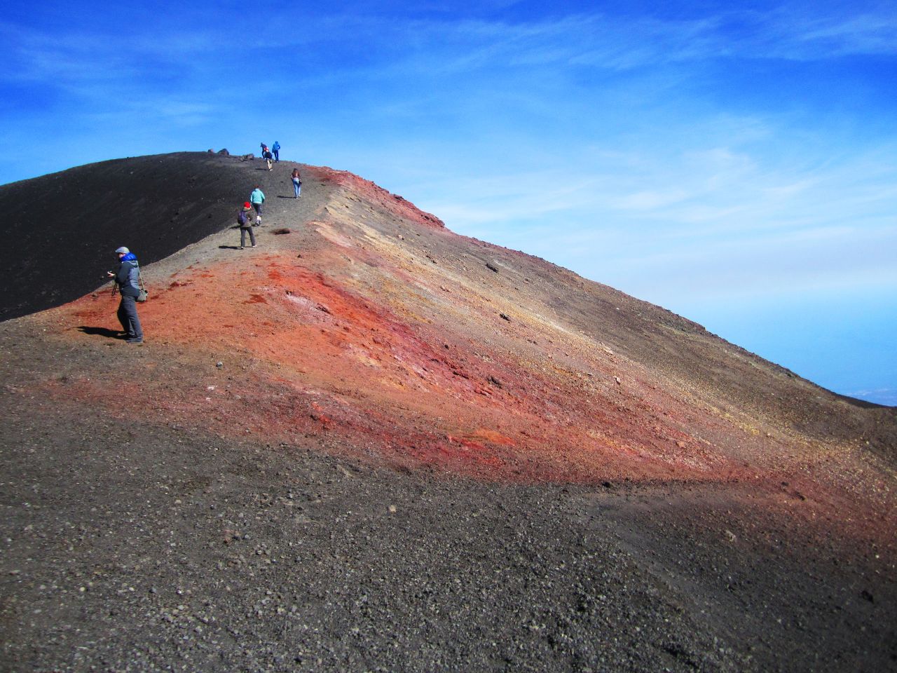 The volcano is open to visitors every day and closes only during dangerous eruptions.