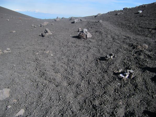 Rock piles are evidence of life -- of previous visitors.