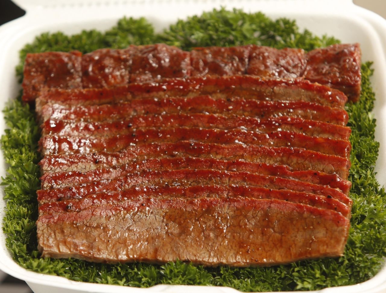 Brisket is also required, and tenderness, along with appearance and taste, is key.