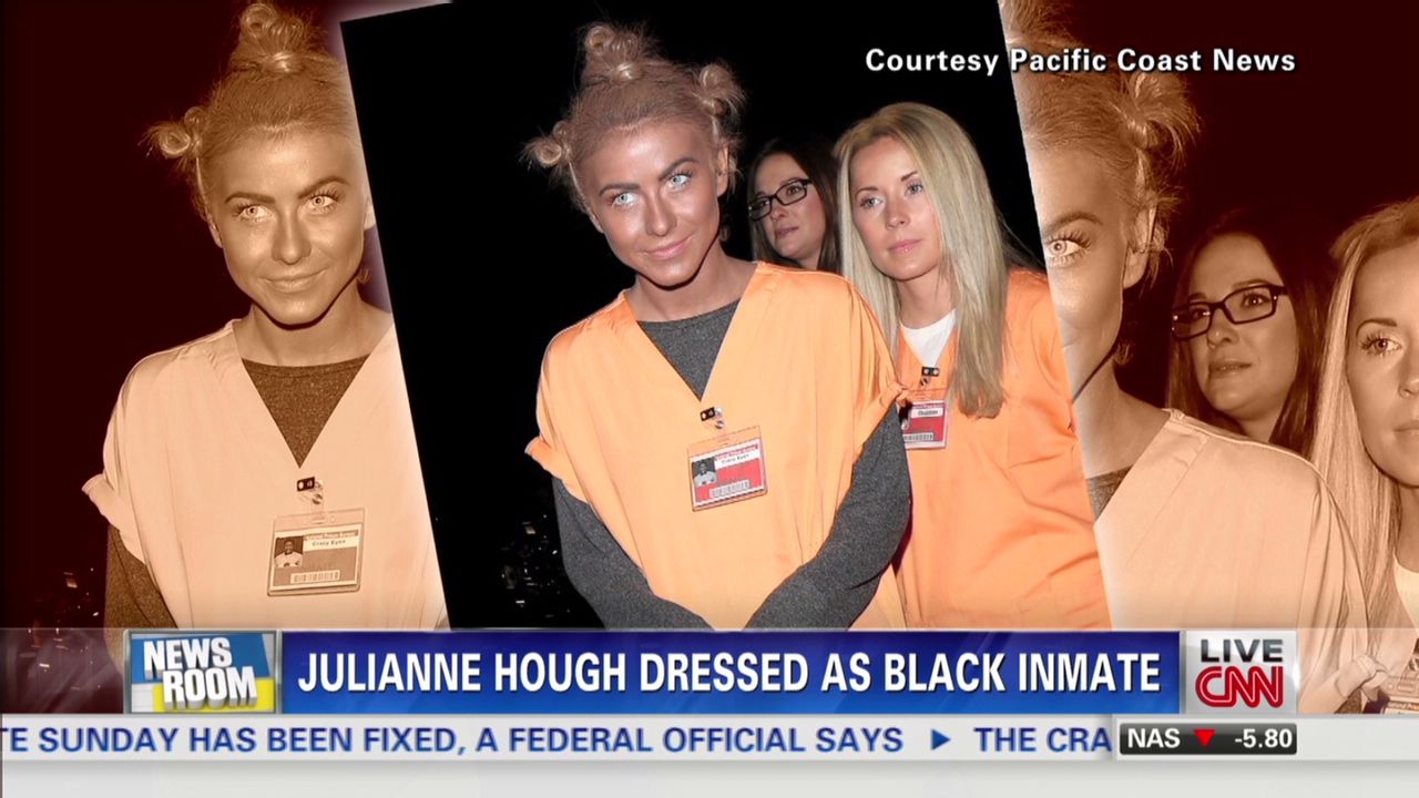 Julianne Hough: Crazy Eyes 'Orange is the New Black' Halloween