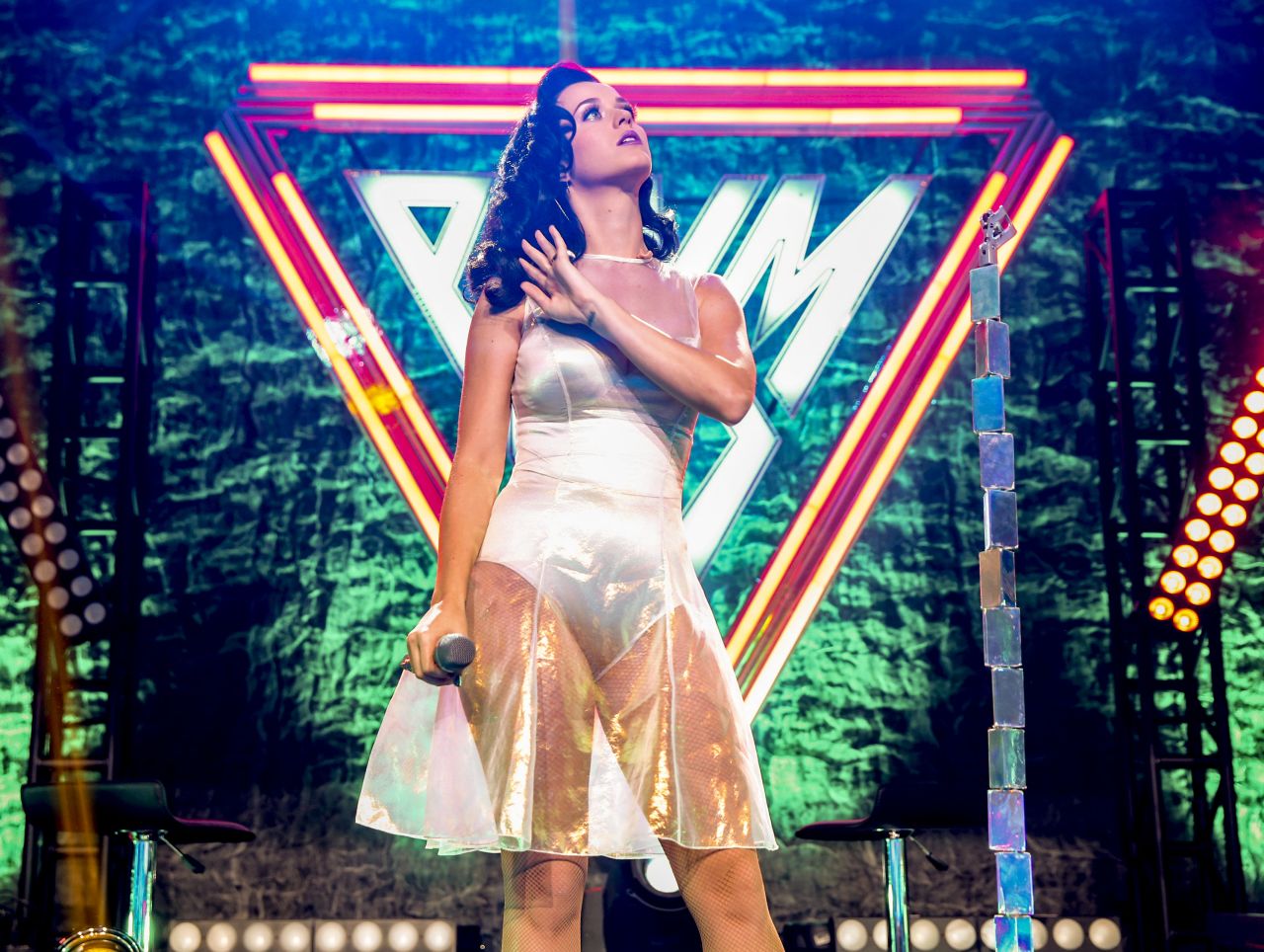 This year, Katy Perry let the light in, and CNN readers ate it up. The singer's fall release, "Prism," rocketed to No. 1, and has been cruising on the strength of singles such as "Roar" and "Unconditionally."