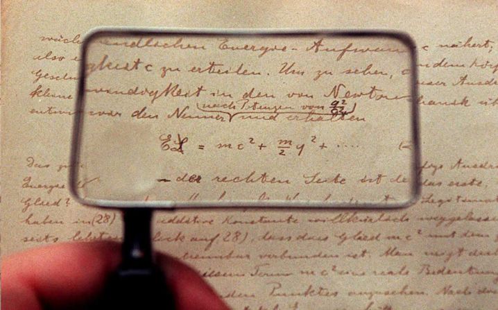 The most famous equation ever written by arguably the most famous scientist ever to live, Einstein's greatest tool was his brain. This is the earliest and longest manuscript on relativity that he ever wrote. In it he negates many assumptions made in earlier physical theories and redefines concepts of space, time, matter, energy, and gravity. While the equation denotes his theory of special relativity, which is concerned with light, Einstein's theory of general relativity helps us to understand planetary dynamics and the evolution of the universe. 
