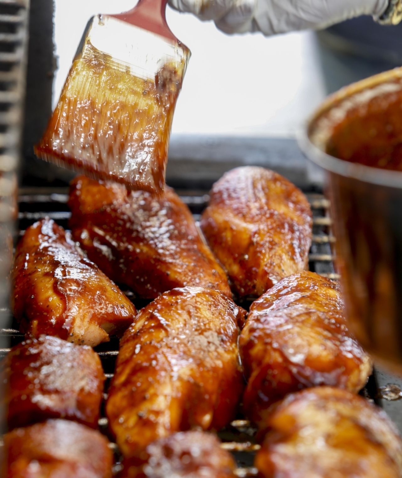 Sweet sauce is omnipresent and somewhat controversial amongst competitors who fear they can't win without it.