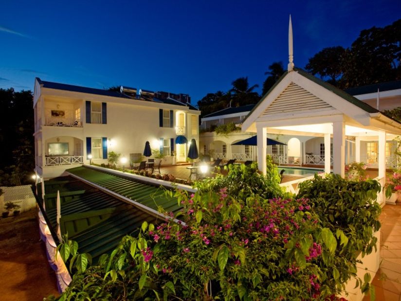 Although many visitors to the Caribbean island of St. Lucia spend a lot, that doesn't have to be the case at the sweet family-run Auberge Seraphine on the northwest coast.