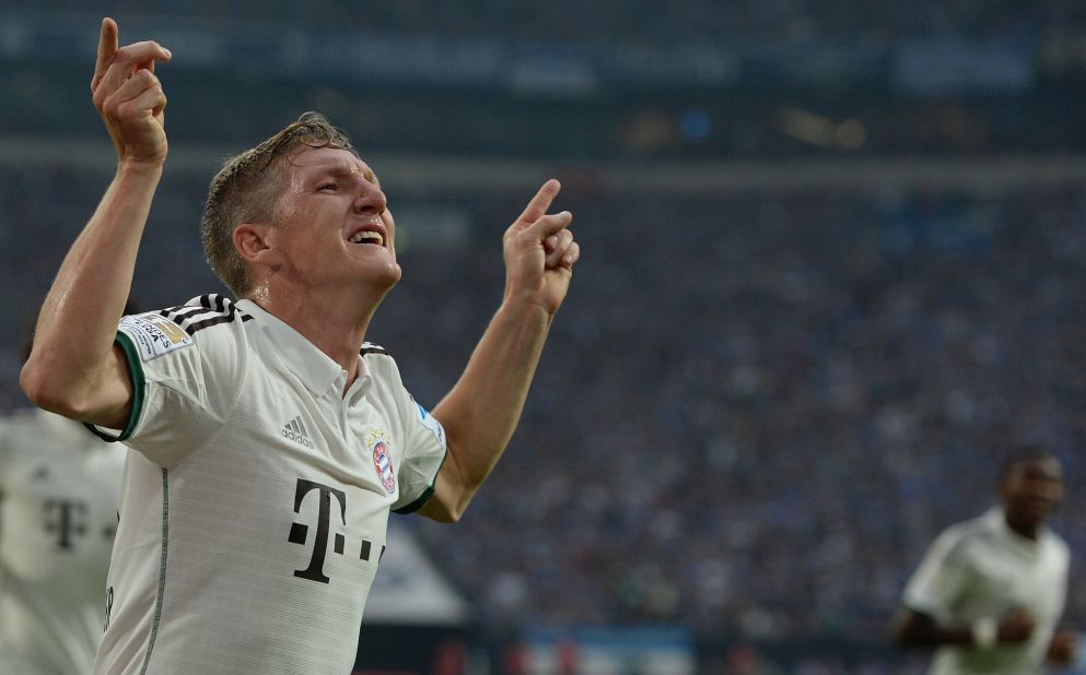 <strong>Bastian Schweinsteiger</strong> (Bayern Munich & Germany) <br /><strong>CNN rating: </strong>Longshot <br />Bastian Schweinsteiger has long been a rock at the base of the Bayern midfield, but the playmaker looks likely to be outshone by his attacking teammates.