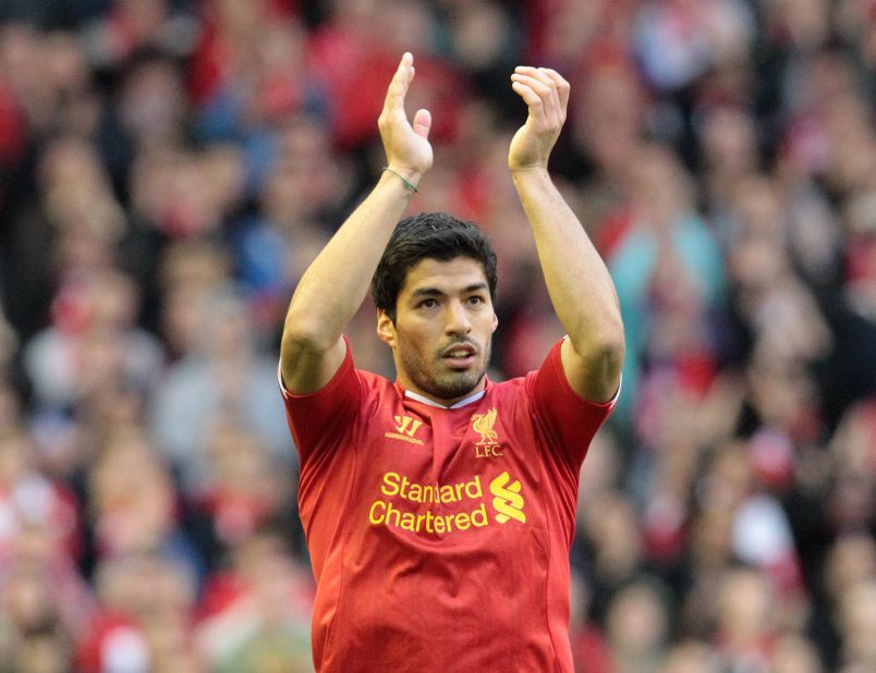 <strong>Luis Suarez</strong> (Liverpool & Uruguay) <br /><strong>CNN rating: </strong>No chance <br />Suarez's talent means he warrants a place on any list of the world's best footballers. Unfortunately his temperament often gets in the way. The Uruguayan has received lengthy bans for racism offenses and biting opponents.