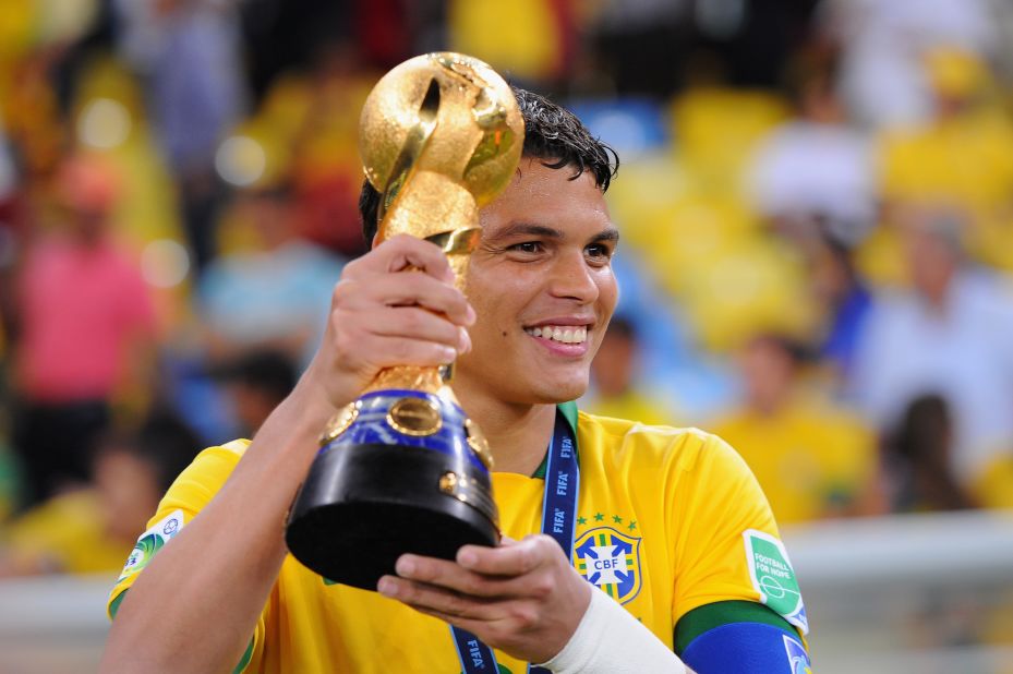 <strong>Thiago Silva</strong> (Paris Saint-Germain & Brazil) <br /><strong>CNN rating:</strong> No chance <br />The defender led Brazil to Confederations Cup success in 2013. If he can repeat the feat as captain of his country at next year's World Cup, he won't be far away from the 2014 honor.