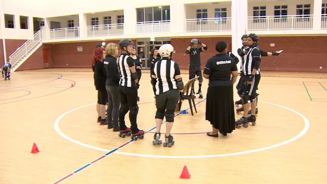 The Cape Town Rollergirls is a women-only league, with men only involved in a coaching or refereeing capacity.
