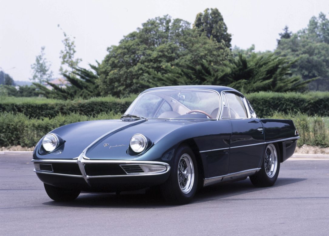 The history of Lamborghini officially started 50 years ago when the 350 GTV, pictured here, was unveiled in 1963. It was the first sports car for the legendary Italian automaker. Look back at other Lamborghini cars through the years. 