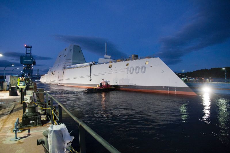 Photos: U.S. Navy’s New Stealth Destroyer | CNN