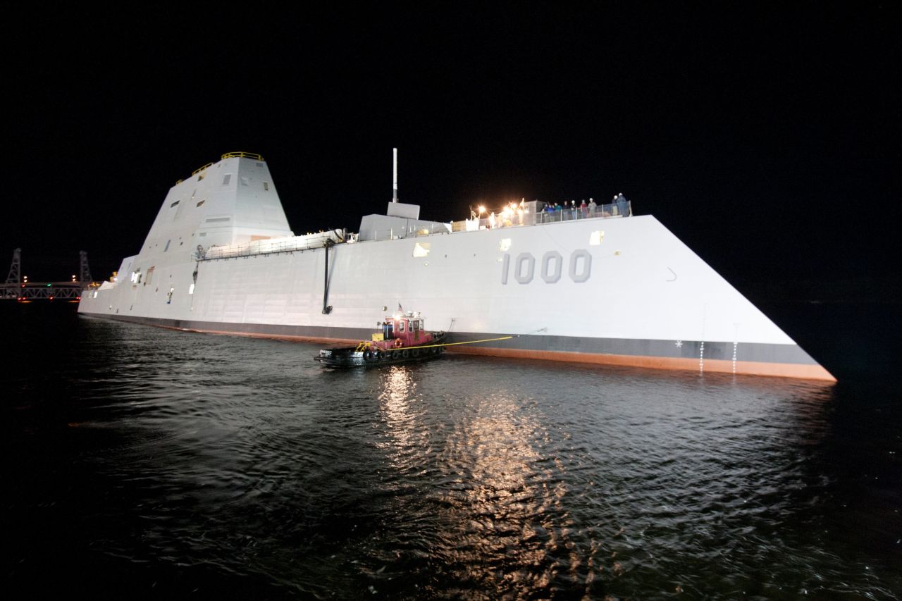 The Navy had planned to spend up to $20 billion to design and deliver seven DDG-1000 destroyers. But cost overruns cut production to three ships.