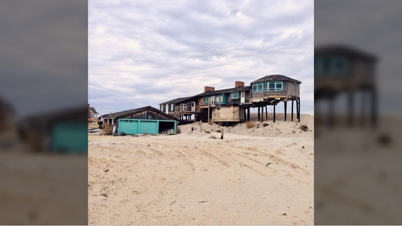 Welcome to the Jersey Shore today. Homeowners from Bay Head, New Jersey, were required to raise their homes 6 feet or more to meet flood insurance requirements.
