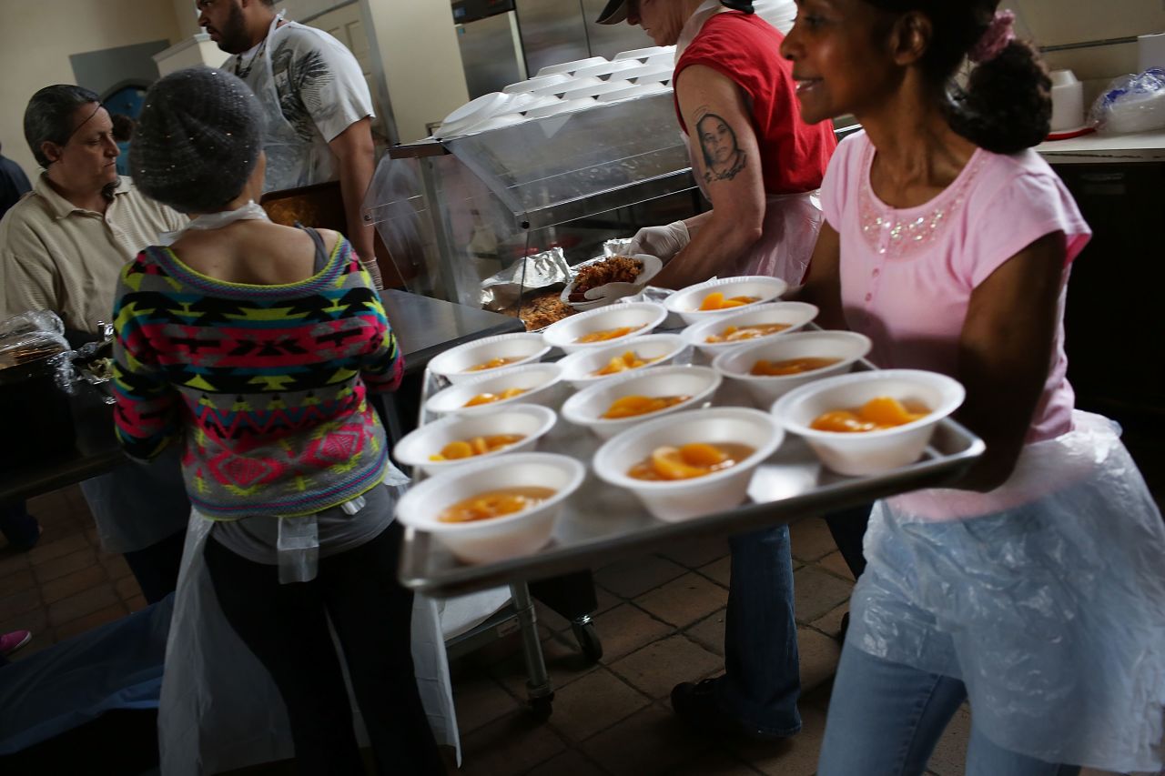 Volunteer at a soup kitchen on the weekends as often as you can.