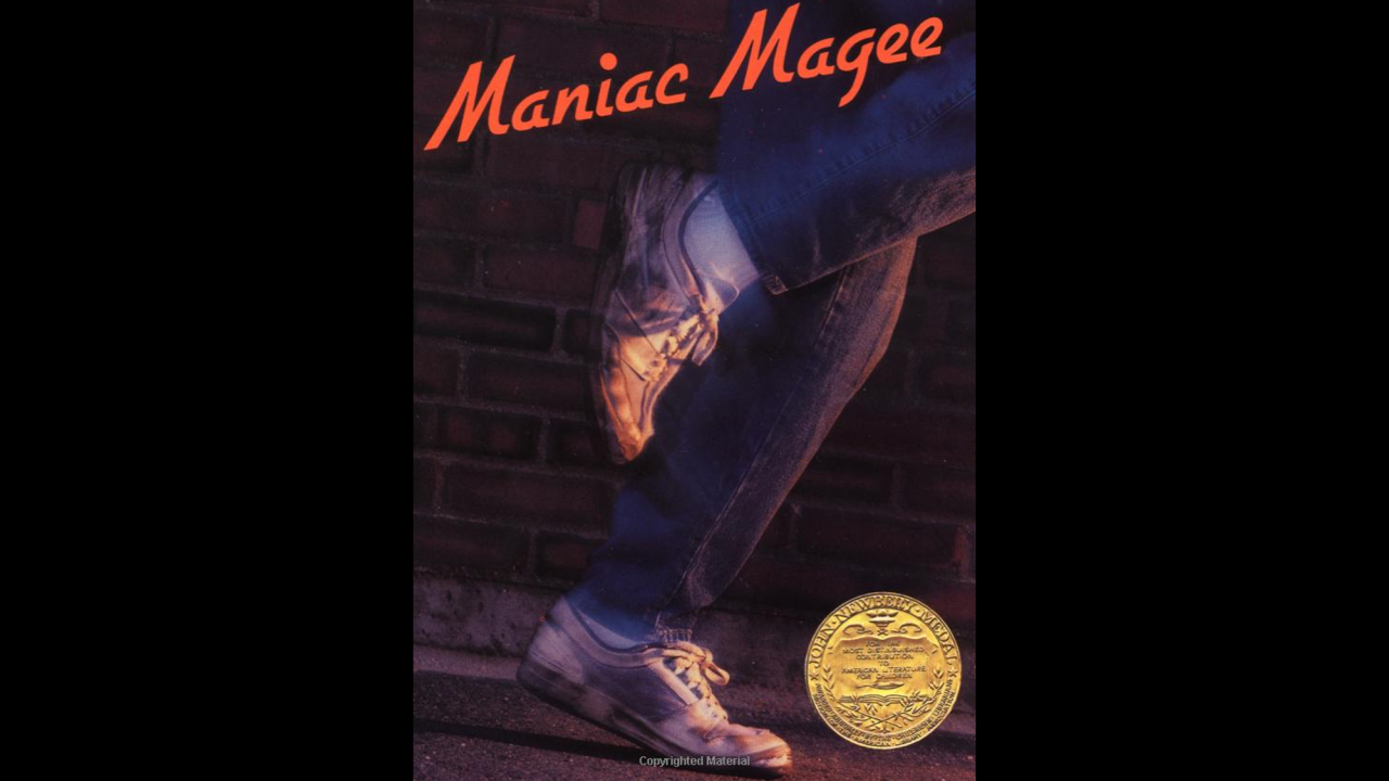 Author Jerry Spinelli won the 1991 Newbery Medal for "Maniac Magee," the story of a homeless teen. "It was one of my favorite books as a kid and deals with issues like diversity, racism, homelessness and bullying. Plus, it's just a fun book," one reader said.