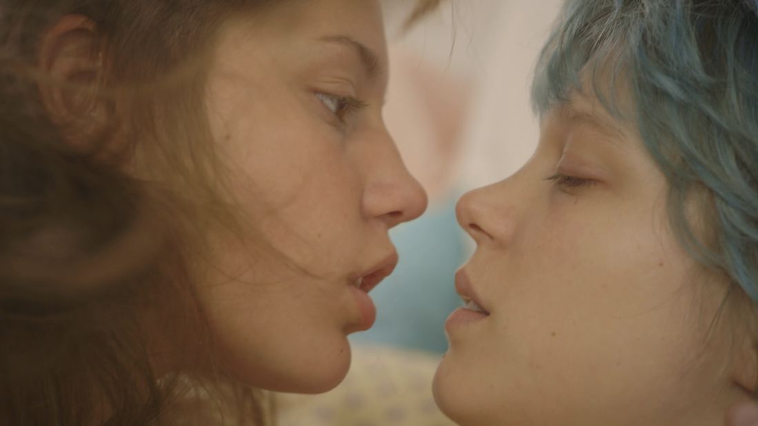 Adele Exarchopoulos, left, and Lea Seydoux star in "Blue is the Warmest Color," which drew lots of attention upon its release because of its graphic sex scenes, including one that is more than six minutes long.