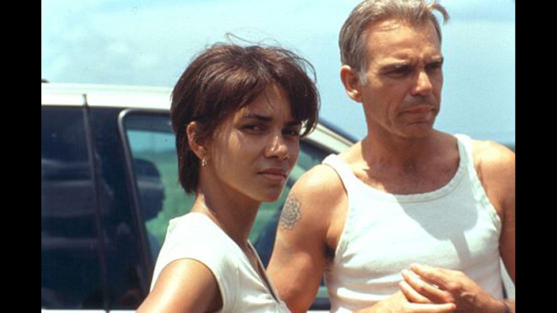 Halle Berry and Billy Bob Thornton dealt with some heavy emotional issues in "Monster's Ball" while engaging in p