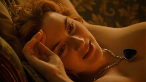 Kate Winslet stars as Rose in "Titanic"