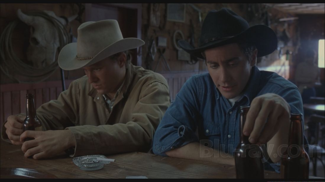 Heath Ledger, left, and Jake Gyllenhaal share a cowboy love that dare not speak its name in "Brokeback Mountain." 