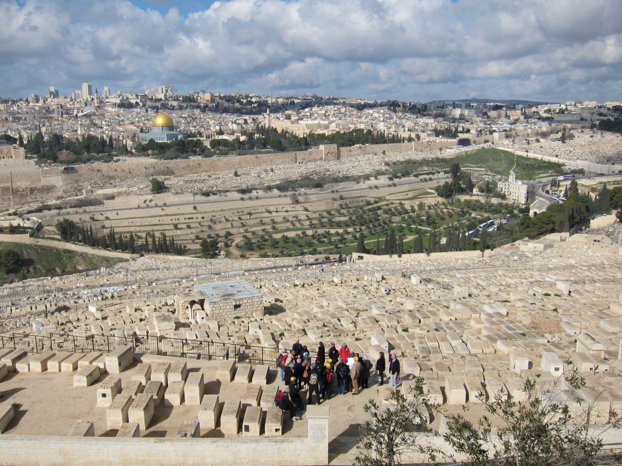 The Jewish cemetery contains Biblical kings and modern Israeli leaders such as Menahem Begin. There are also Christian and Muslim burial grounds here. 