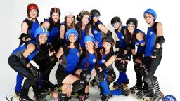 cape town rollergirls group shot