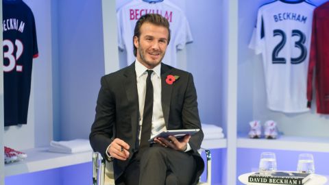 David Beckham says he is desperate to continue a career in football off the pitch, after a stellar career on it. 