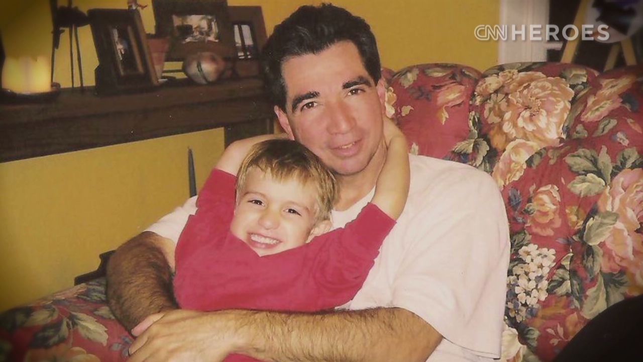 Richard Nares and his son, Emilio
