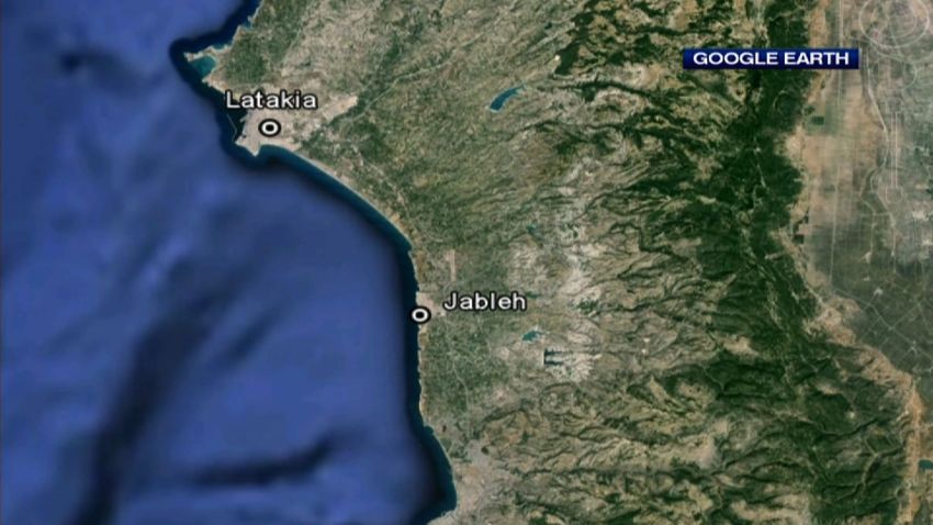 Syria Latakia Google Earth Map