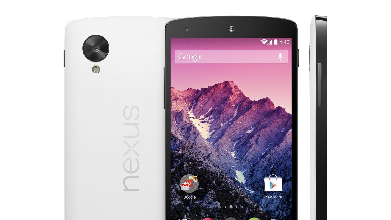 Google on Thursday announced its new Nexus 5 smartphone, which went on sale immediately.