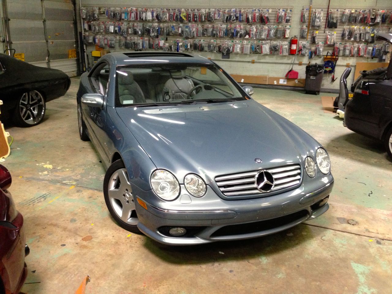 Bolian chose a Mercedes-Benz CL55 AMG for the dash. It offered a combination of gas mileage and performance the team needed to break the record. 