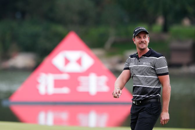 Henrik Stenson is still smiling, even after shooting two-over-par. Not too long ago the Swede became golf's $11.4 million man after being crowned the FedEx Cup champion. 