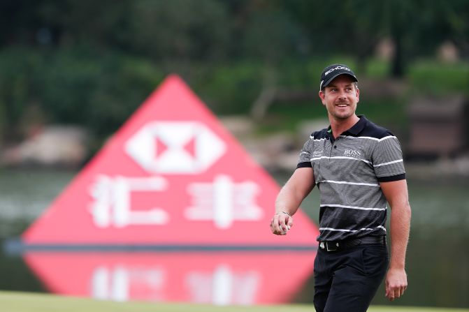 Henrik Stenson is still smiling, even after shooting two-over-par. Not too long ago the Swede became golf's $11.4 million man after being crowned the FedEx Cup champion.