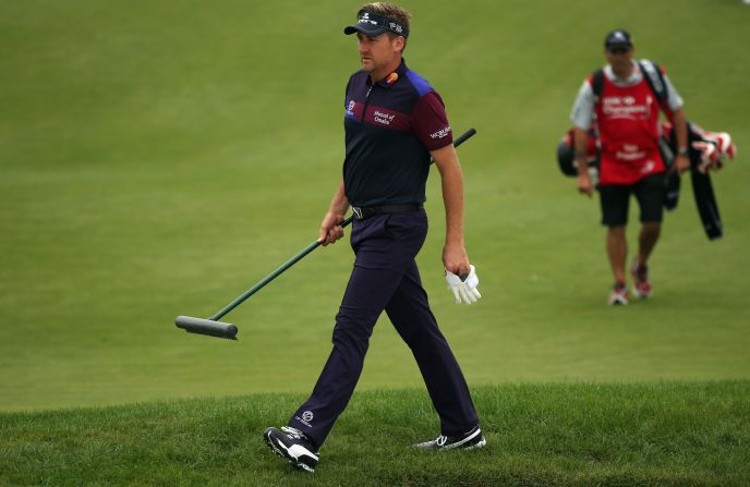 Ian Poulter is the defending champion but has work to do to make up ground on McIlroy. Like Mickelson he ended the day at one-under-par 71.