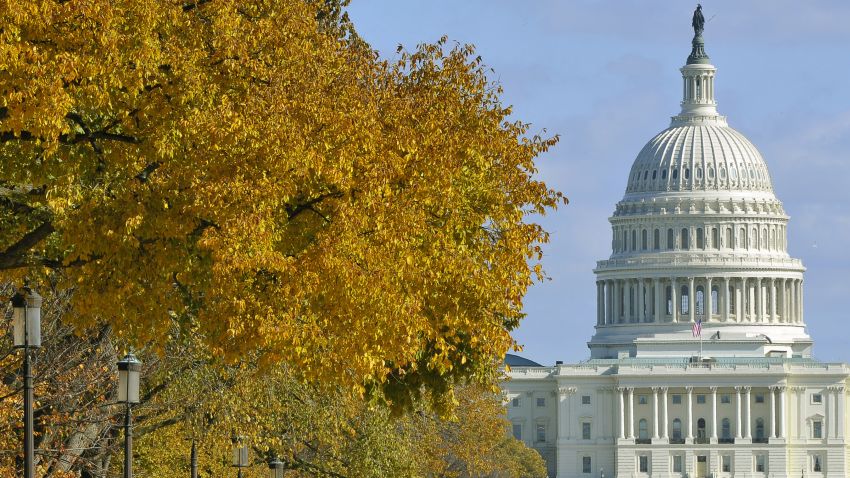 The US Congress building seen during a sunny November afternoon in Washington, DC, November 06, 2011. AFP PHOTO/Mladen ANTONOV (Photo credit should read MLADEN ANTONOV/AFP/Getty Images)