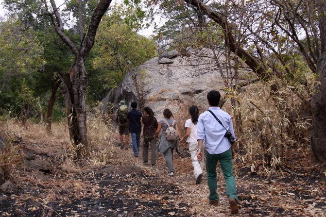 Thorns easily penetrate soft rubber, says Nic van Rensburg, biodiversity manager at Lugenda Wilderness Reserve (pictured in lead). 