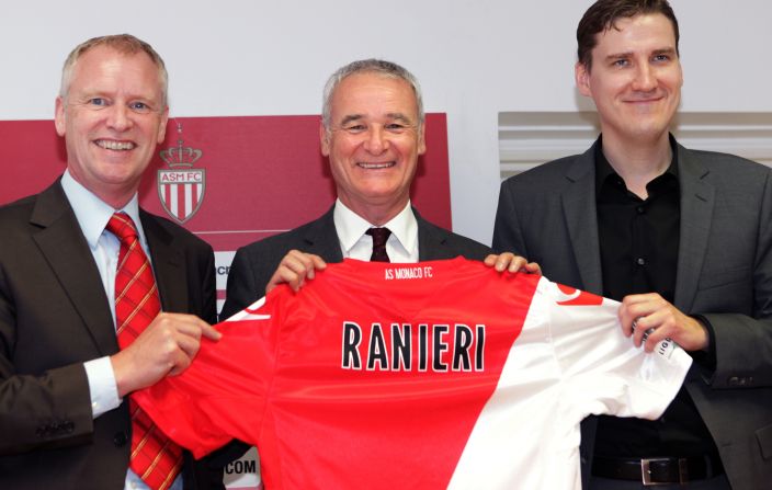 Tor Kristian-Karlsen, pictured here on the right unveiling manager Claudio Ranieri, is the former chief executive of Monaco. He is confident that, even if the 75% rule comes into force, it will not adversely effect the French national team. "The best players will always go abroad," he told CNN. "You already have French players in Bayern Munich and Real Madrid. An exodus of French players will not have an impact on the international team."