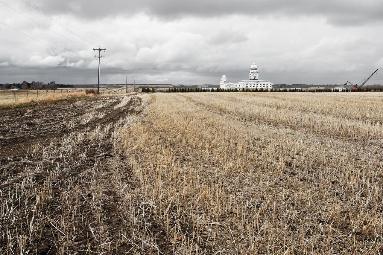 Take a drive to the northern outskirts of Edmonton, Alberta, along highway 15 and you can't miss the ornate white facade of Nanaksar Gurdwara (a Sikh house of worship) rising up out of the prairie.
