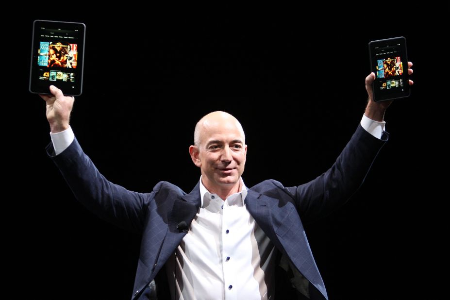Amazon CEO Jeff Bezos was inspired by his former boss, hedge-fund manager David Shaw. 