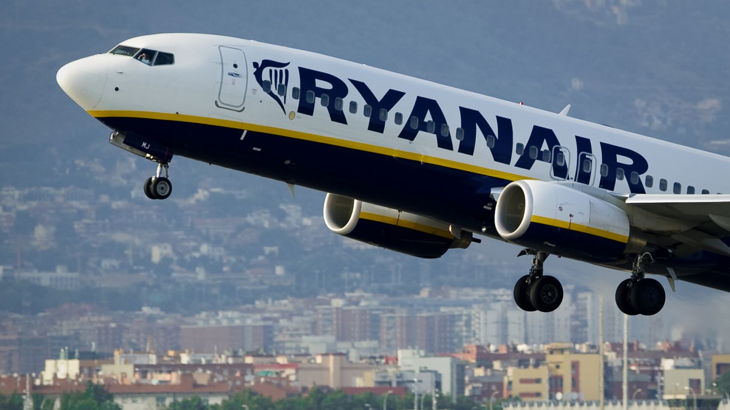Irish airline Ryanair had to deal with a rowdy bachelor party on a flight from the UK to Slovakia.