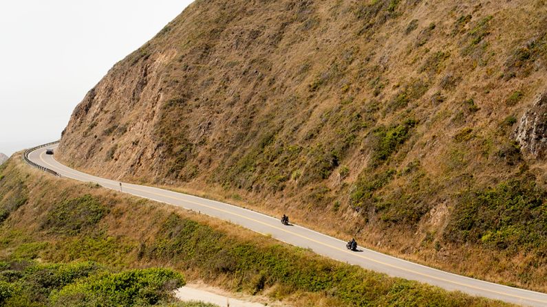 Heading up the California coast, shown here, their plan was to head north through the Pacific Northwest, cross through the Midwest onto the East Coast, head down South and cross through desert country back to California.  