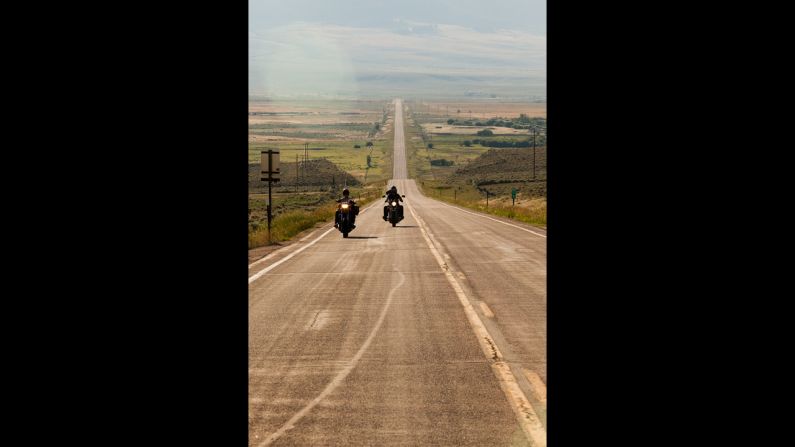 Shown here in Eastern Washington, the young men would sometimes spend 12 to 14 hours per day riding. Boots and leather jackets made for riding were key to their comfort. 