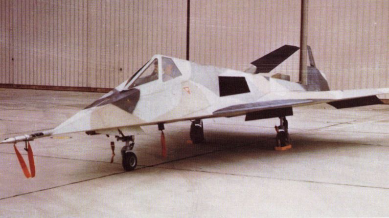 Lockheed's "Have Blue" prototype was the predecessor of the famed Nighthawk.