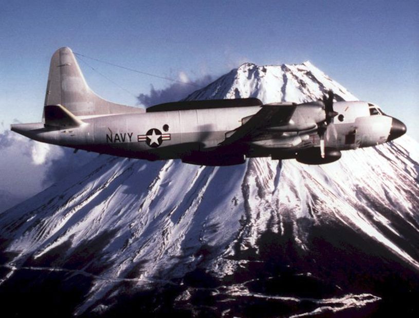 The EP-3E Aries II aircraft is a reconnaissance aircraft that uses electronic surveillance equipment for its primary mission. One of them was in the news in April 2001 when it collided with a Chinese jet.