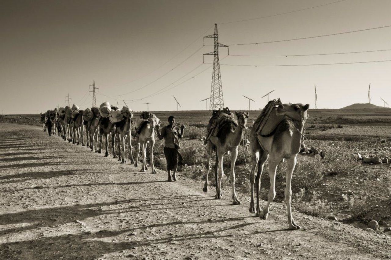The wind farm, with a capacity of 120 MW, is located near the northern city of Mek'ele and sits next to the Great Rift Valley, which runs through the country.