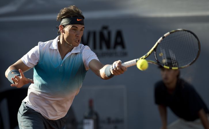 In the distant setting of Chile, Nadal returned to action in the doubles event at the ATP Vina del Mar on February 5 2013 after 222 days away. He duly reached the final of the singles, only to lose to little-known Argentinian Horacio Zeballos.
