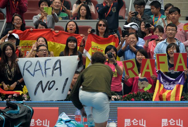 Having steadily climbed back up the rankings throughout 2013, Nadal returned to the No. 1 spot in unwanted circumstances -- after Tomas Berdych retired through injury in the semifinals of October's China Open. "(This is) one of the best years of my career without any doubt," Nadal said later. "It sure is special to be back to the top position of the rankings after more than a half year without playing tennis."