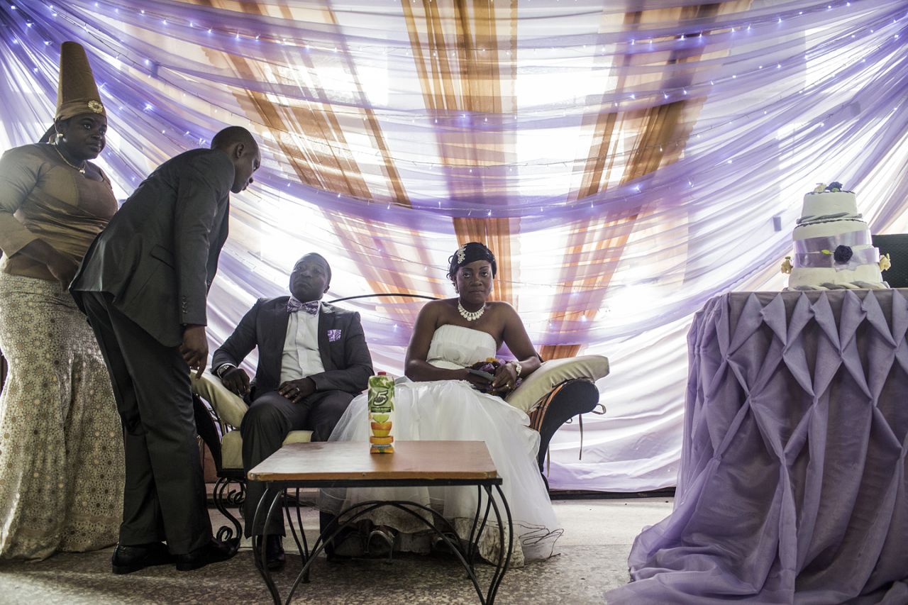 <em>Nigerian Wedding (2012-2013)</em>, by American documentary photographer Glenna Gordon.
