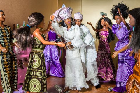<em>The Black Barbie Traditional Wedding (2012)</em>, by Obi Nwokedi, a Nigerian portrait and wedding photographer based in London